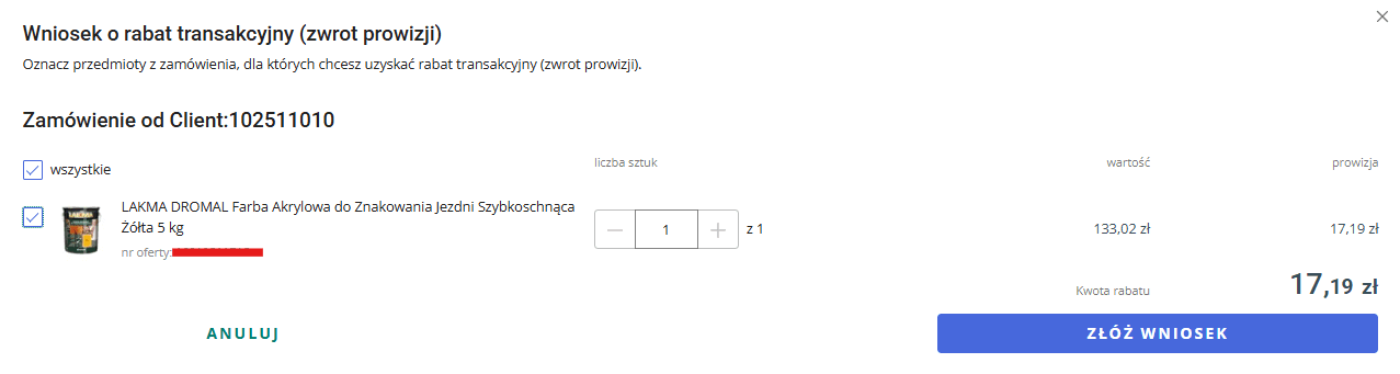 Jak złożyć wniosek o zwrot prowizji Allegro krok po kroku?