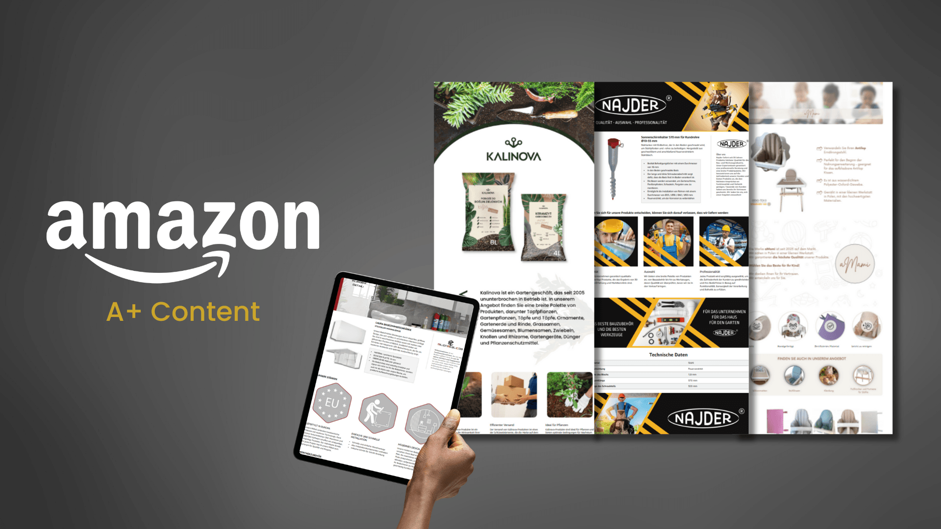 Amazon A+ Content – wszystko, co musisz wiedzieć