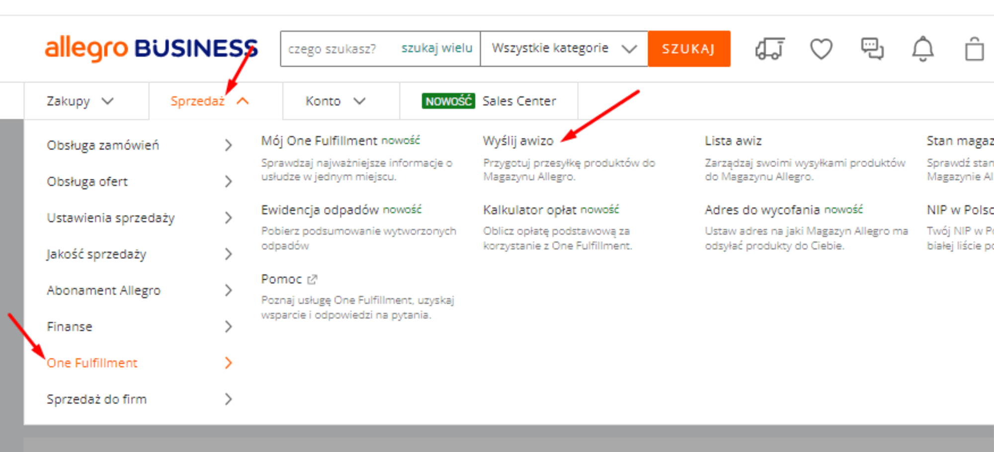 Awizo wysyłkowe