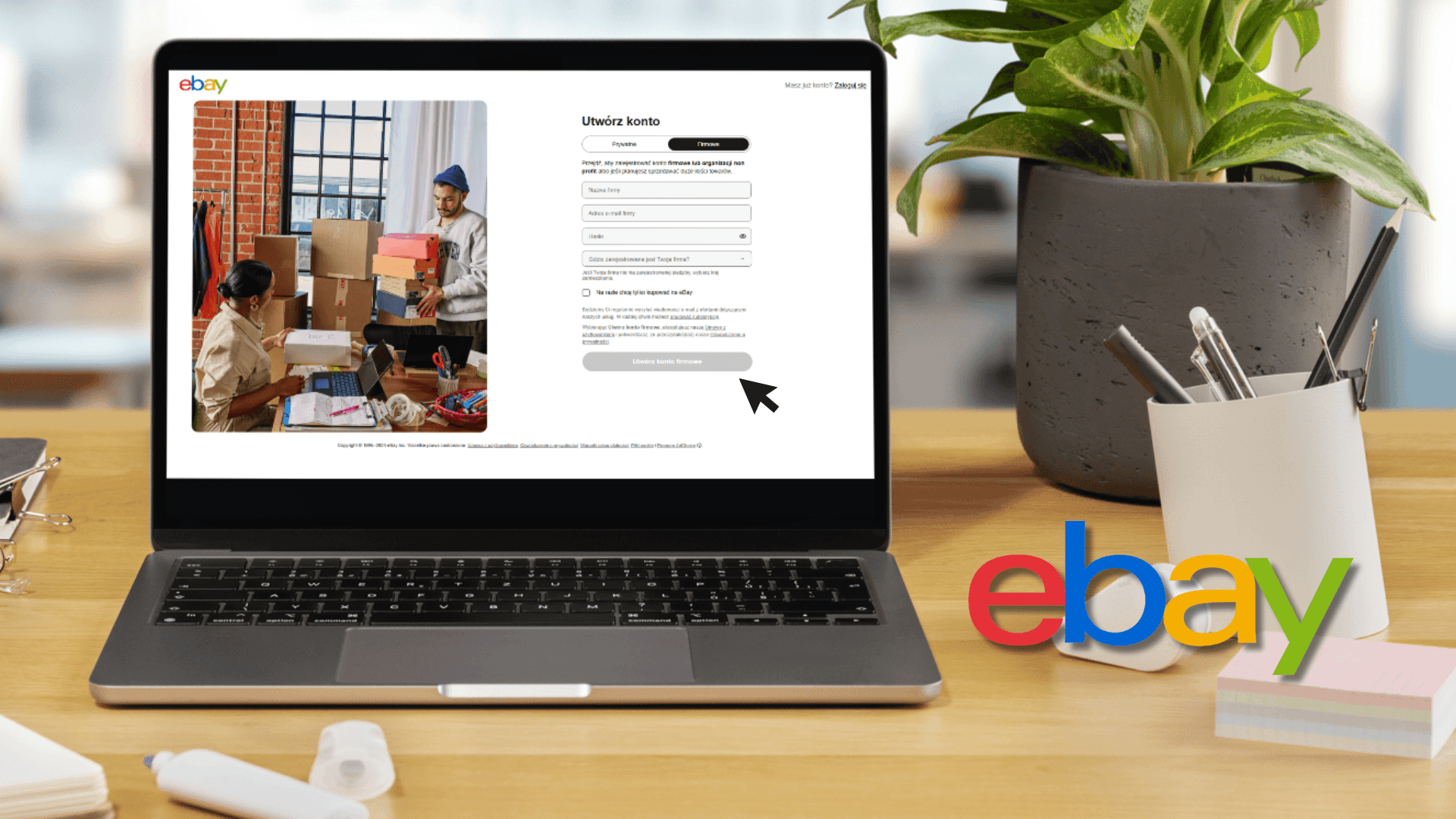 Jak założyć konto na eBay? Poradnik sprzedawcy [Krok po kroku]