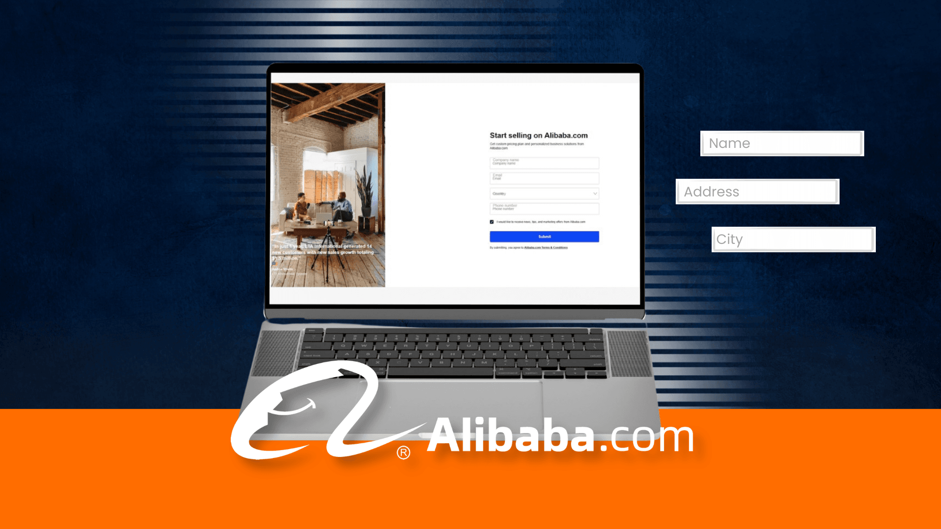 Alibaba - rejestracja konta sprzedawcy krok po kroku
