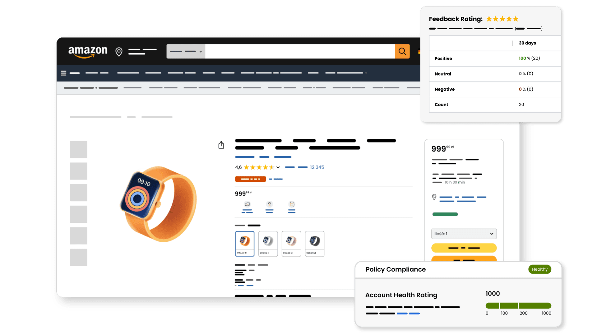Audyt konta Amazon