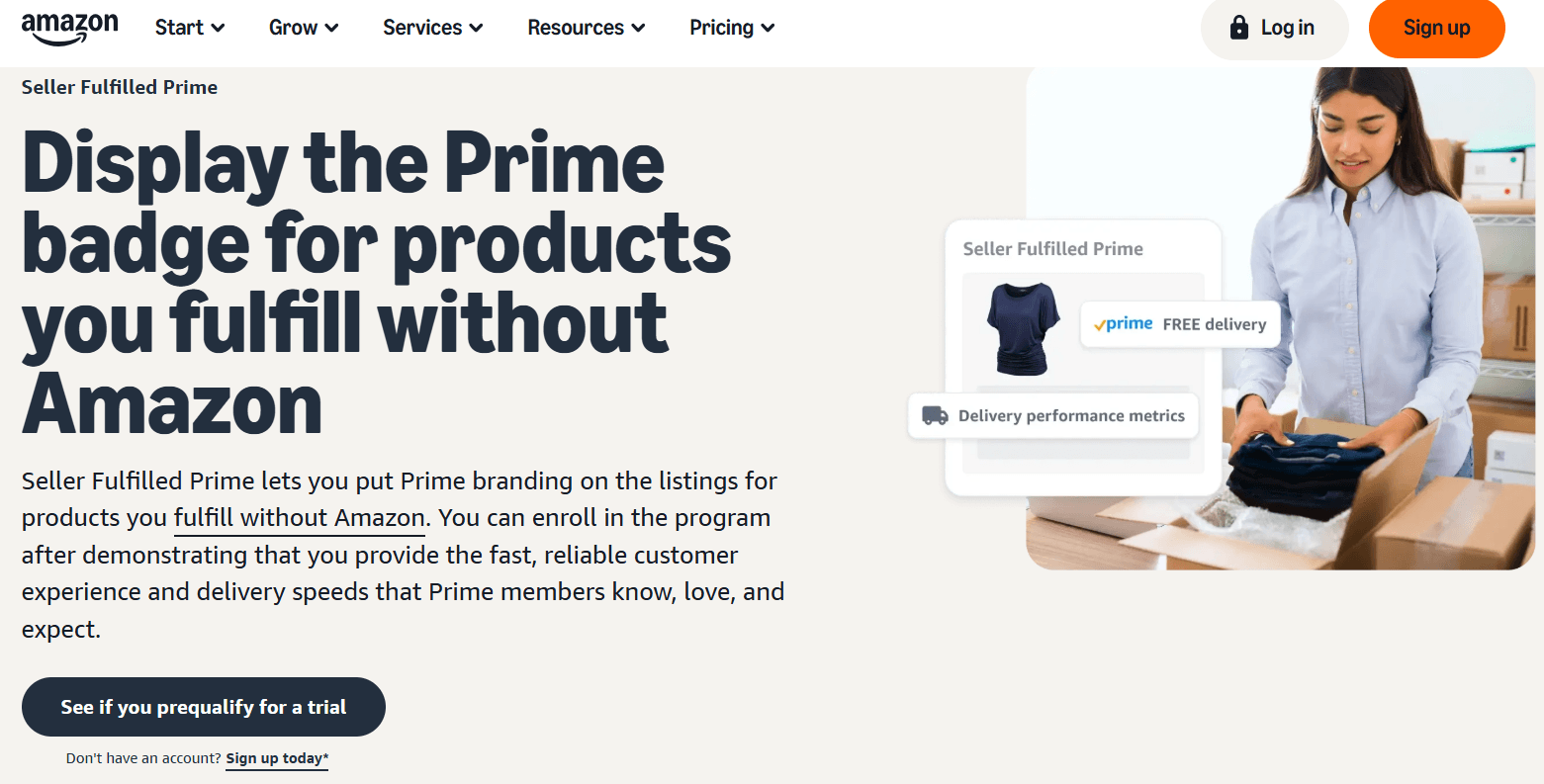 Jak zakwalifikować się do Seller Fulfilled Prime?