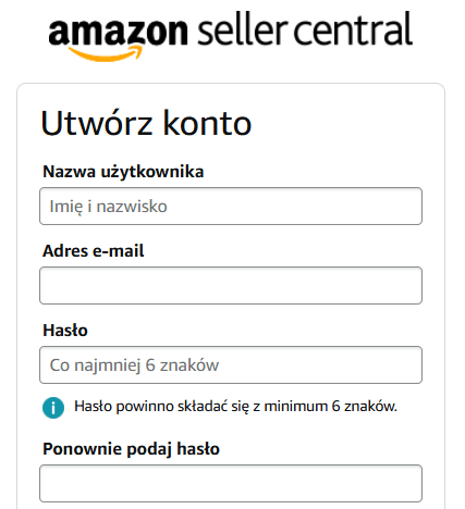 Nazwa użytkownika, adres e-mail oraz hasło