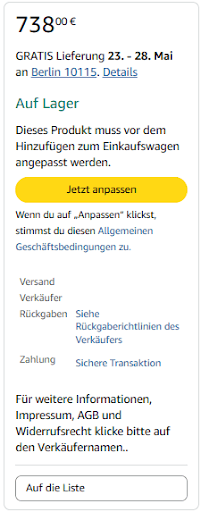 Co to jest Amazon Custom?