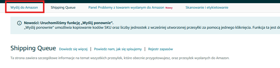 Jak zrealizować pierwszą wysyłkę w Amazon FBA?